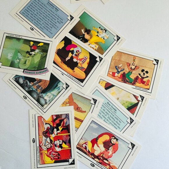 Disney Impel Collector Cards 1991 World Tour Fave Stories Family Portrait Lot 42 - Picture 7 of 7